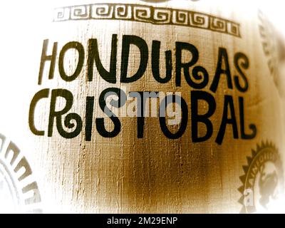 Kaffee von Honduras | Café du Honduras 07/09/2017 Stockfoto