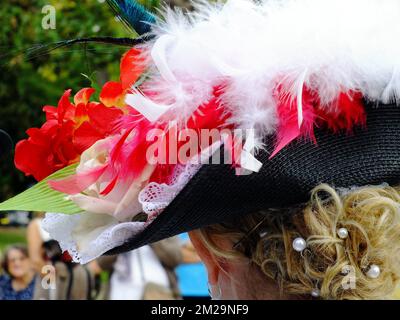 Mützen | Chapeaux Style 1900 19/09/2017 Stockfoto