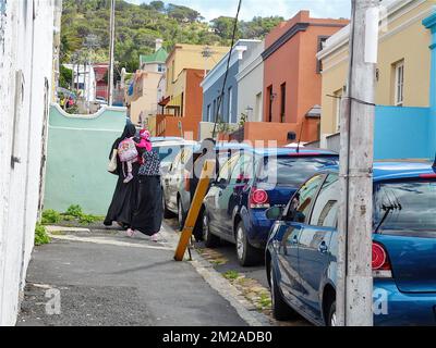 Maley-Viertel von Kapstadt | Quartier Malais du Cap 01/08/2017 Stockfoto