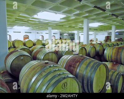 Weinfass | Tonneau de Vin 31/07/2017 Stockfoto