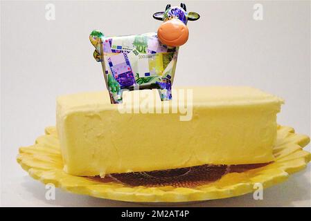 Butter und Buttergeld | Le beurre et l'argent du beurre 06/11/2017 Stockfoto