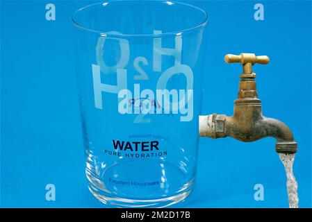 Wasser | Eau 11/02/2018 Stockfoto