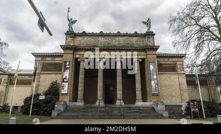 Das Bild zeigt das MSK Museum voor Schone Kunsten (Museum der Schönen Künste) in Gent, Dienstag, 06. März 2018. BELGA FOTO JONAS DHOLLANDER Stockfoto