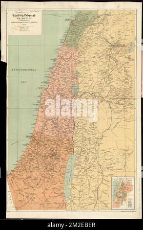 The Daily telegraph war map no. 18 , World War, 1914-1918, Campaigns ...