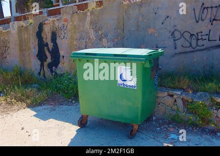 Öffentliche Abfälle | Poubelles publique 07/05/2018 Stockfoto