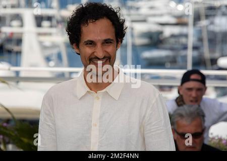 Fotogelegenheit des Films „vGrans“ im Palais des Festival de Cannes während des 71. Filmfestivals in Cannes. regisseur Ali Abbasi | Photocall du Film 'Grans'l au Palais des Festival de Cannes Lors du 71 eme Festival de Cannes. le réalisateur Ali Abbasi 09/05/2018 Stockfoto