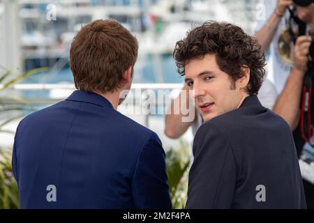 Sorry Angel Photocall Actor Pierre Deladonchamps und Schauspieler Vincent Lacoste| Plaire, Aimer et Courirvite PhotoCall. l'acteur Pierre Deladonchamps et l'acteur Vincent Lacoste 11/05/2018 Stockfoto