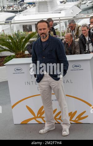 Schauspieler Vincent Perez nimmt an der Fotoaufzeichnung für „Cyrano De Bergerac“ während des 71.. Jährlichen Filmfestivals in Cannes im Palais des Festivals Teil | Le comédien Vincent Perez assiste au photocall de „Cyrano De Bergerac“ lors du 71ème Festival de Cannes au Palais des Festivals. 14/05/2018 Stockfoto