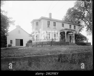 Deborah Sampson Gannett House, East Street, Sharon, Mass. , Häuser, historische Gebäude, Gannett, Deborah Sampson, 1760-1827. Leon Abdalian Kollektion Stockfoto