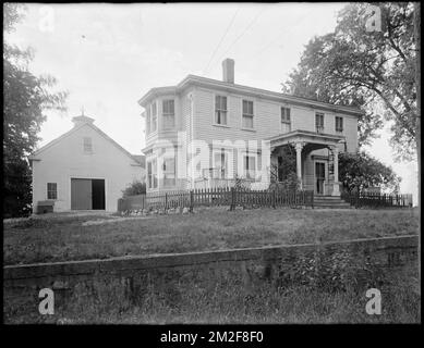 Deborah Sampson Gannett House, East Street, Sharon, Mass. , Häuser, historische Gebäude, Gannett, Deborah Sampson, 1760-1827. Leon Abdalian Kollektion Stockfoto