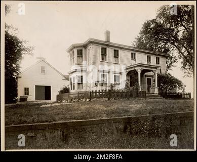 Deborah Sampson Gannett House, East Street, Sharon, Mass. , Häuser, historische Gebäude, Gannett, Deborah Sampson, 1760-1827. Leon Abdalian Kollektion Stockfoto