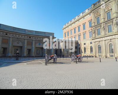 Königlicher Palast von Stockholm | Palais Royal de Stockholm 04/03/2018 Stockfoto