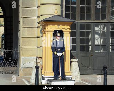 Königlicher Palast von Stockholm | Palais Royal de Stockholm 04/03/2018 Stockfoto