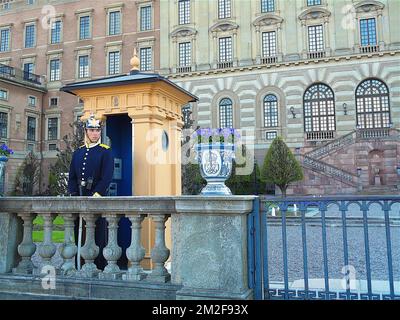 Königlicher Palast von Stockholm | Palais Royal de Stockholm 04/03/2018 Stockfoto