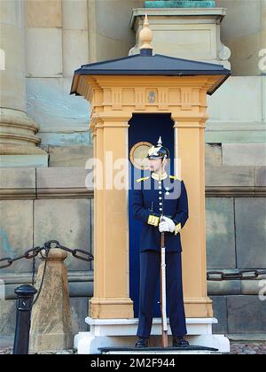 Königlicher Palast von Stockholm | Palais Royal de Stockholm 04/03/2018 Stockfoto