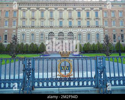 Königlicher Palast von Stockholm | Palais Royal de Stockholm 04/03/2018 Stockfoto