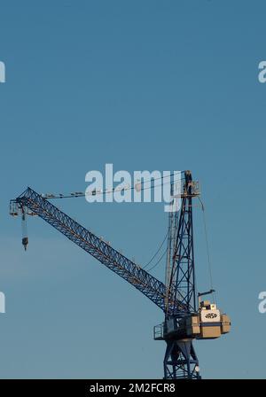 Construction crane | Grue de chantier 26/12/2016 Stock Photo