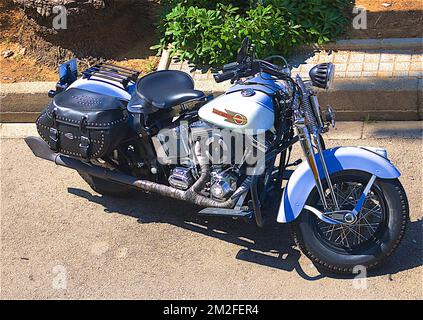 Motorbike Harley Davidson | Moto Harley Davidson 20/05/2018 Stock Photo