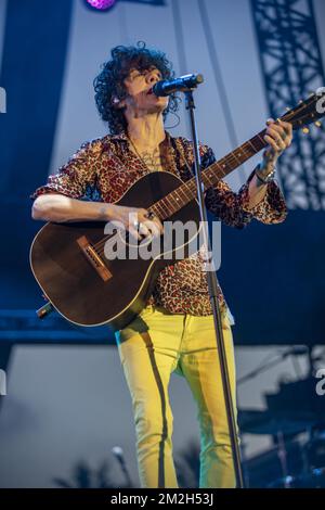 LP (Laura Pergolizzi ) in Konzert beim Nizzaer Jazzfestival. | LP (Laura Pergolizzi ) en concert au Nice Jazz Festival. 21/07/2018 Stockfoto
