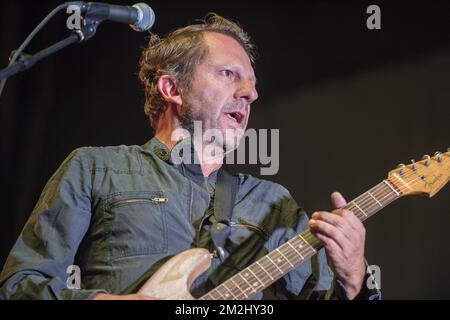 Belgische Band Deus tritt live im BSF | Deus en Concert au BSF 17/08/2018 auf Stockfoto