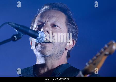 Belgische Band Deus tritt live im BSF | Deus en Concert au BSF 17/08/2018 auf Stockfoto