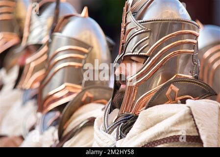 Rüstung und Schwerter | Armures et épées 15/08/2018 Stockfoto