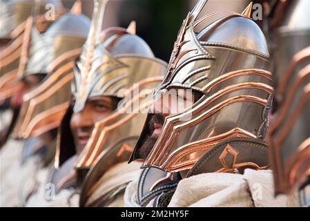 Rüstung und Schwerter | Armures et épées 15/08/2018 Stockfoto