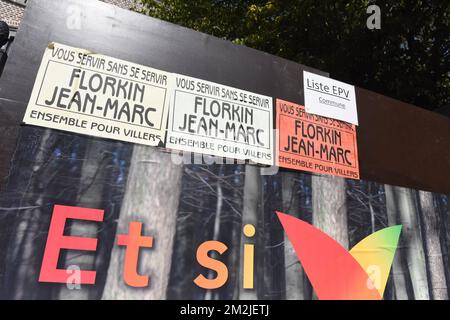 Kommunalwahlen | Kommunalwahlen 04/09/2018 Stockfoto