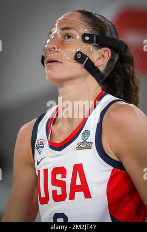 USA's Sue Bird pictured during a basketball game between the national teams of USA and Senegal, Saturday 22 September 2018 in Tenerife, Spain, the first game of the group stage of the Women's World Champioship, in Group D. BELGA PHOTO VIRGINIE LEFOUR Stock Photo