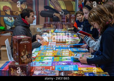 Dicember 07, 2022 - Rom, Italien: "più libri più liberi" - Nationale Verlagsmesse für kleine und mittlere unternehmen "Mehr Bücher gratis". Rom Convention Center - La Nuvola. © Andrea Sabbadini Stockfoto