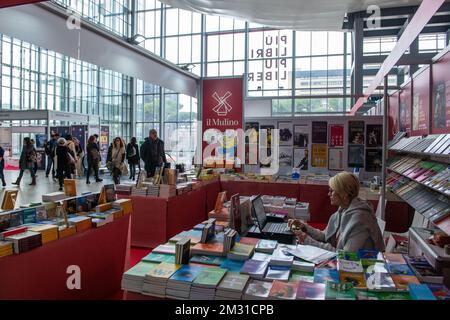 Dicember 07, 2022 - Rom, Italien: "più libri più liberi" - Nationale Verlagsmesse für kleine und mittlere unternehmen "Mehr Bücher gratis". Rom Convention Center - La Nuvola. © Andrea Sabbadini Stockfoto