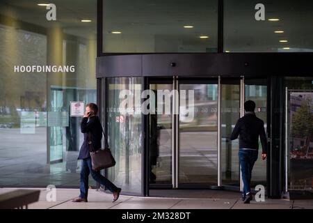 Das Bild zeigt den Justizpalast Gent, den Ort einer Sitzung des Assizes-Prozesses von drei Ärzten vor dem Obersten Gerichtshof von Ostflandern, in Gent, Donnerstag, den 30. Januar 2020. Die Ärzte haben die Euthanasie-Bedingungen nicht eingehalten und werden der Vergiftung einer 38-jährigen Frau in Sint-Niklaas im Jahr 2010 beschuldigt. BELGA-FOTO-IGOR-BEUTE Stockfoto