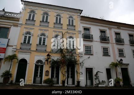 salvador, bahia, brasilien - novembro 20, 2022:Blick von Pelourinho, historisches Zentrum von Salvador. Stockfoto