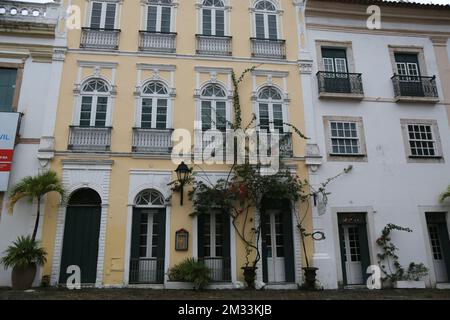 salvador, bahia, brasilien - novembro 20, 2022:Blick von Pelourinho, historisches Zentrum von Salvador. Stockfoto