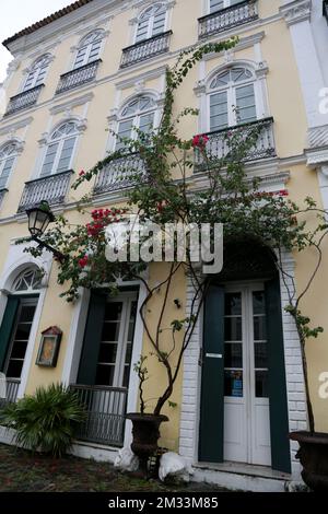 salvador, bahia, brasilien - novembro 20, 2022:Blick von Pelourinho, historisches Zentrum von Salvador. Stockfoto