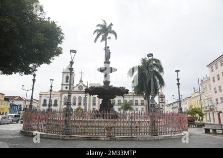 salvador, bahia, brasilien - novembro 20, 2022:Blick von Pelourinho, historisches Zentrum von Salvador. Stockfoto