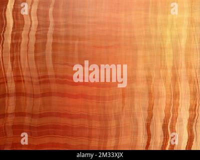 Orangefarbene Metallische Wellenlinien Hintergrund Stockfoto