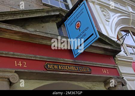 Fakultät der Advokaten, Lord Reid Buildings, New Assembly Close, Royal Mile, Old Town, Edinburgh, Lothian, Schottland, Großbritannien, EH1 1QQ Stockfoto