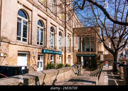 Leeds Art Gallery and library. Leeds, West Yorkshire, Yorkshire and the Humber, England, United Kingdom, Europe Stockfoto