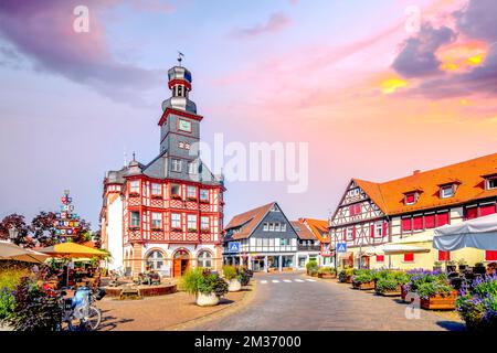 Rathaus Lorsch, Hessen, Deutschland Stockfoto