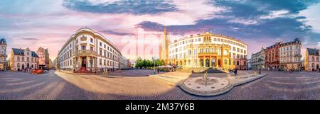 Parlament, Wiesbaden, Hessen, Deutschland Stockfoto