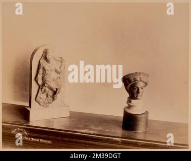 Hera (Juno) Bronzes, Antiquitäten, Skulptur, Göttinnen, Juno-römische Gottheit, Eine griechische Gottheit. Nicholas Catsimpoolas Kollektion Stockfoto