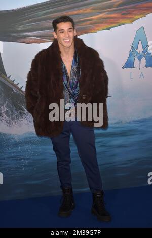 Rom, Italien. 13.. Dezember 2022. Der Gast nimmt an der italienischen Premiere des Films „Avatar: The Water“ Rom (Italien) Teil. 13.. Dezember 2022 Guthaben: dpa/Alamy Live News Stockfoto