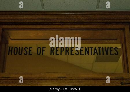 Little Rock, AR, USA - 9. September 2022: The House of Representative Stockfoto