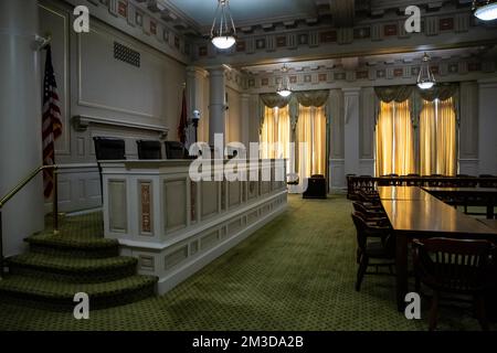 Little Rock, AR, USA - 9. September 2022: Die Supreme Court Hall Stockfoto
