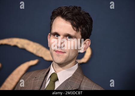 Los Angeles, USA. 14.. Dezember 2022. Harry Melling kommt am 14. Dezember 2022 zur Netflix-Premiere von „The Pale Blue Eye“ in Los Angeles im Directors Guild Theatre in Los Angeles, Kalifornien. © OConnor / AFF-USA.com Kredit: AFF/Alamy Live News Stockfoto