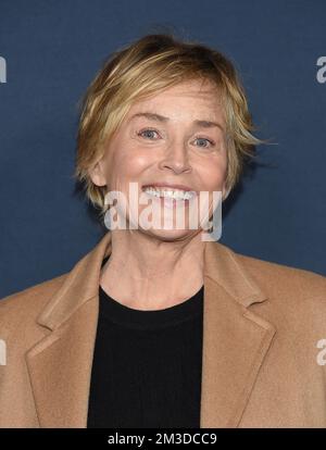 Los Angeles, USA. 14.. Dezember 2022. Sharon Stone kommt am 14. Dezember 2022 zur Netflix-Premiere von „The Pale Blue Eye“ in Los Angeles im Directors Guild Theatre in Los Angeles, Kalifornien, an. © OConnor / AFF-USA.com Kredit: AFF/Alamy Live News Stockfoto