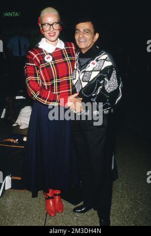 Jean Kasem und Casey Kasem um die 1980er Jahre Kredit: Ralph Dominguez/MediaPunch Stockfoto