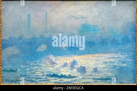 Claude Monet, Waterloo Bridge, Sonnenlichteffekt, 1903. Öl auf Segeltuch. Denver Art Museum, Colorado, USA Stockfoto