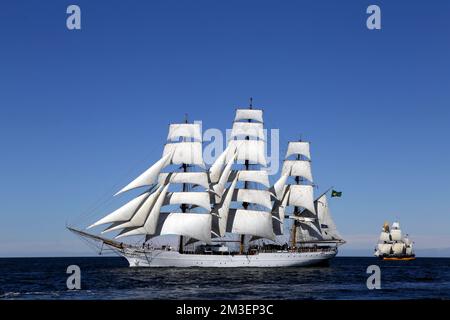 Brasilianisches Großschiff Cisne Branco, 2017 Stockfoto